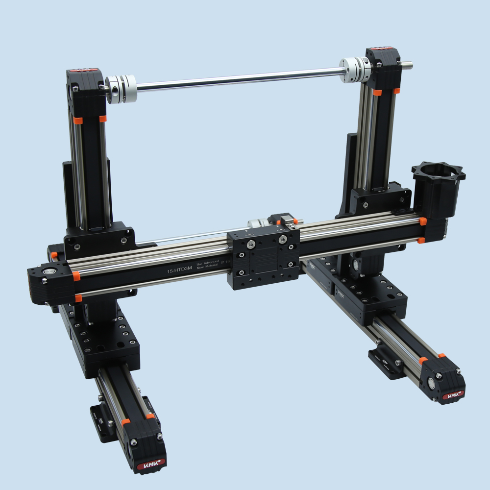 直線模組龍門(mén)搭建